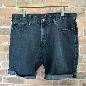 The Gap Black Denim Shorts